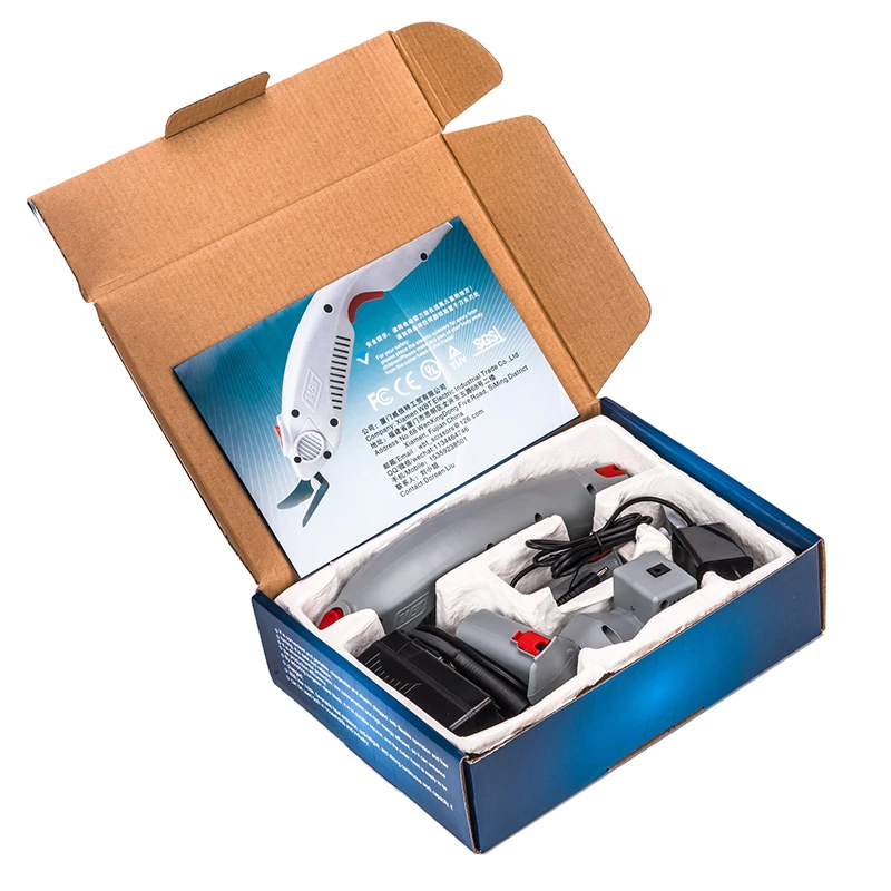 

NOCM Dual-use Rechargeable Low-noise Energy-efficient Electric cutting scissors Special scissors for cutting (EU Plug)
