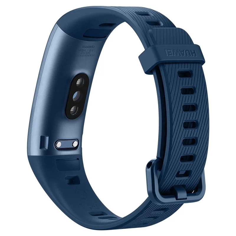 2019 nuevo original Huawei Band 3 Pro banda inteligente GPS marco de Metal Amoled Color pantalla táctil natación Sensor de ritmo cardíaco sueño rastreador - 4