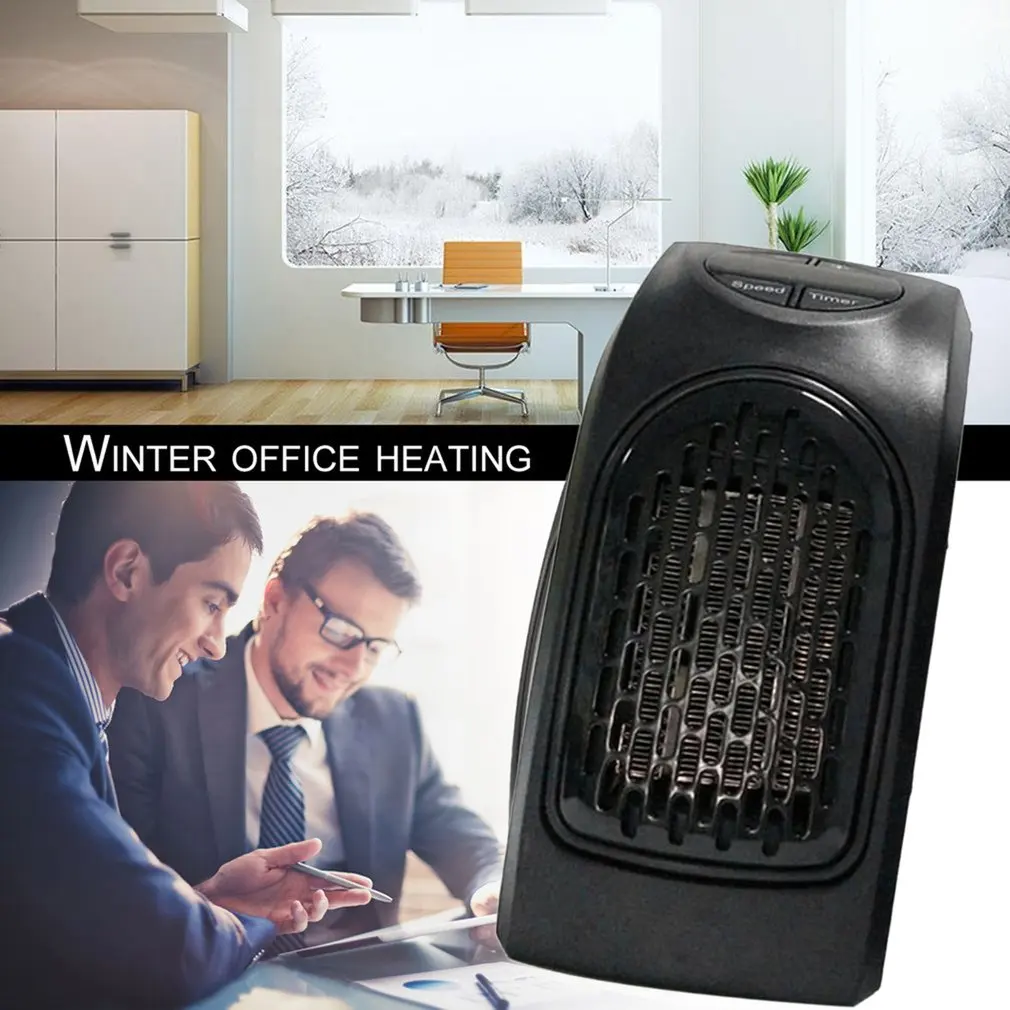 

Household Office Heater Mini Heater Fan Electric Radiator Heater Hot Air Heater Blower For Office Home Timer