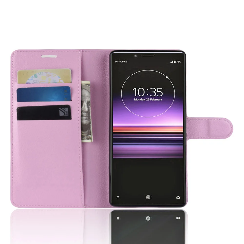 Бренд gligle модный кожаный чехол-бумажник для sony Xperia 1/XZ4 защитный чехол