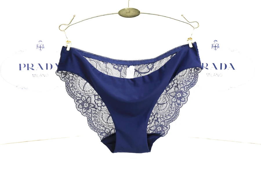 Underwear Women Sexy Panties Lace Seamless Briefs Transparent See Through Lingerie Knickers Femme Tangas Bragas Mujer 08