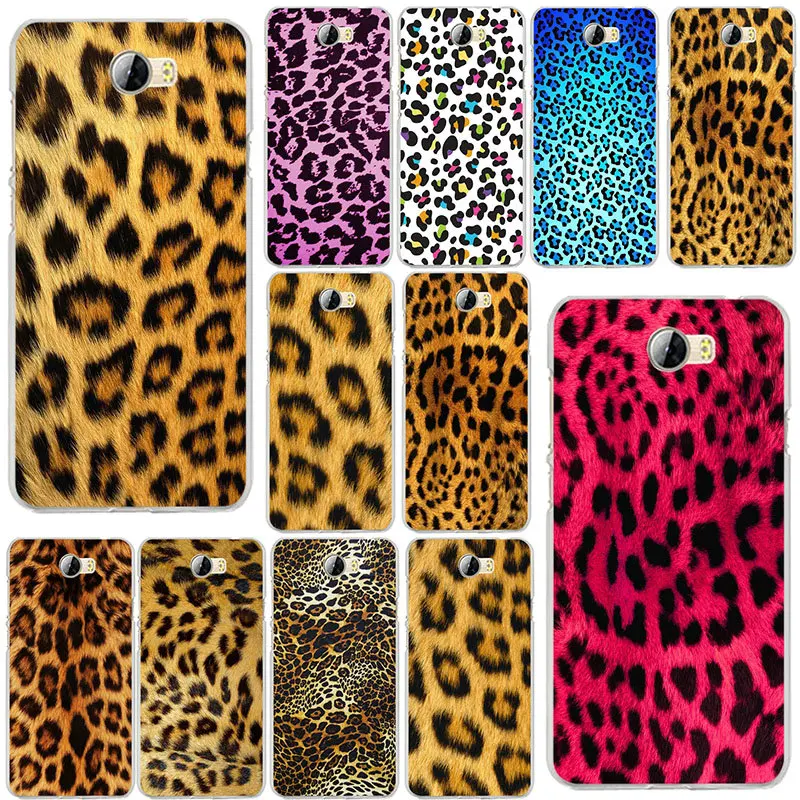 For Huawei P8 P9 P10 P20 Lite Mate 10 Pro Y5 Y6 Y3 II Y7 Honor 6X 9 Shell Soft TPU Phone Cases Leopard Print Shading | Мобильные