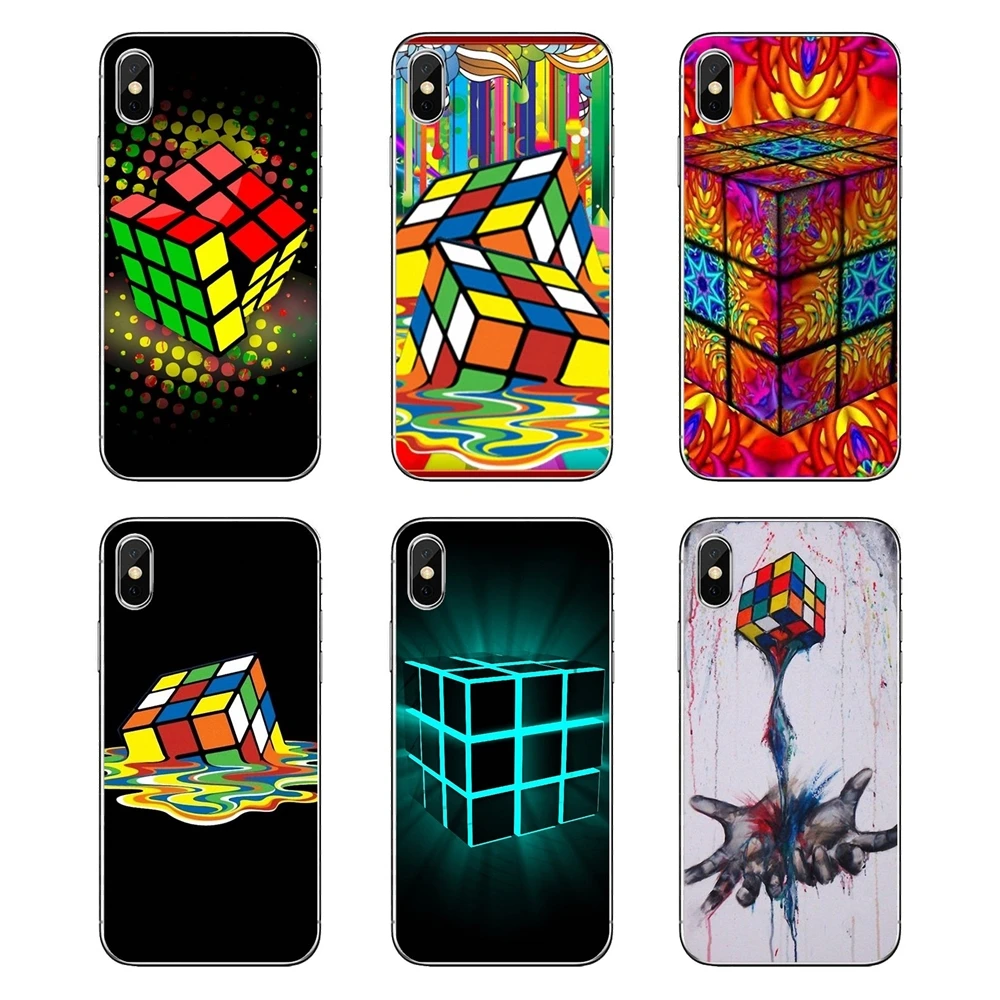 

Soft Transparent Cases Covers Rubiks Cube For Xiaomi Redmi 4X S2 3S Note 3 4 5 6 6A Por Pocophone F1 Mi 6