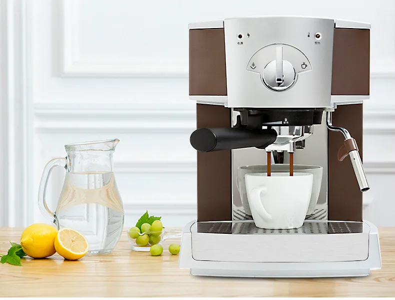 espresso maker USES a semi-automatic steam - style coffee Espresso Coffee Maker | Бытовая техника