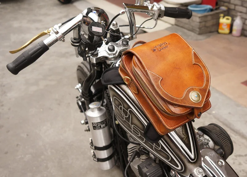 Uglybros bag moto Indian motorcycle motorcycle retro handmade cowhide
