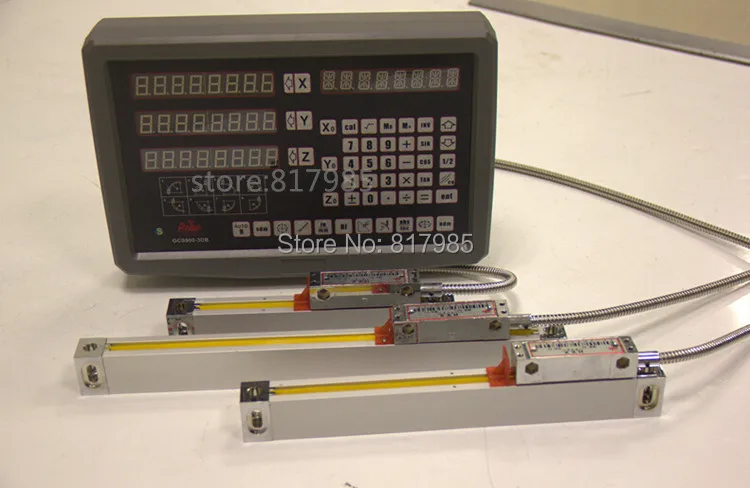

3 axis digital readout DRO display for mill lathe grinder machine