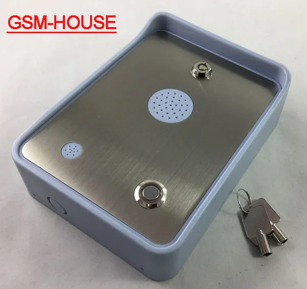 3g версия GSM-HOUSE беспроводной gsm аудио домофон с сигнализацией и gsm ворота Система доступа