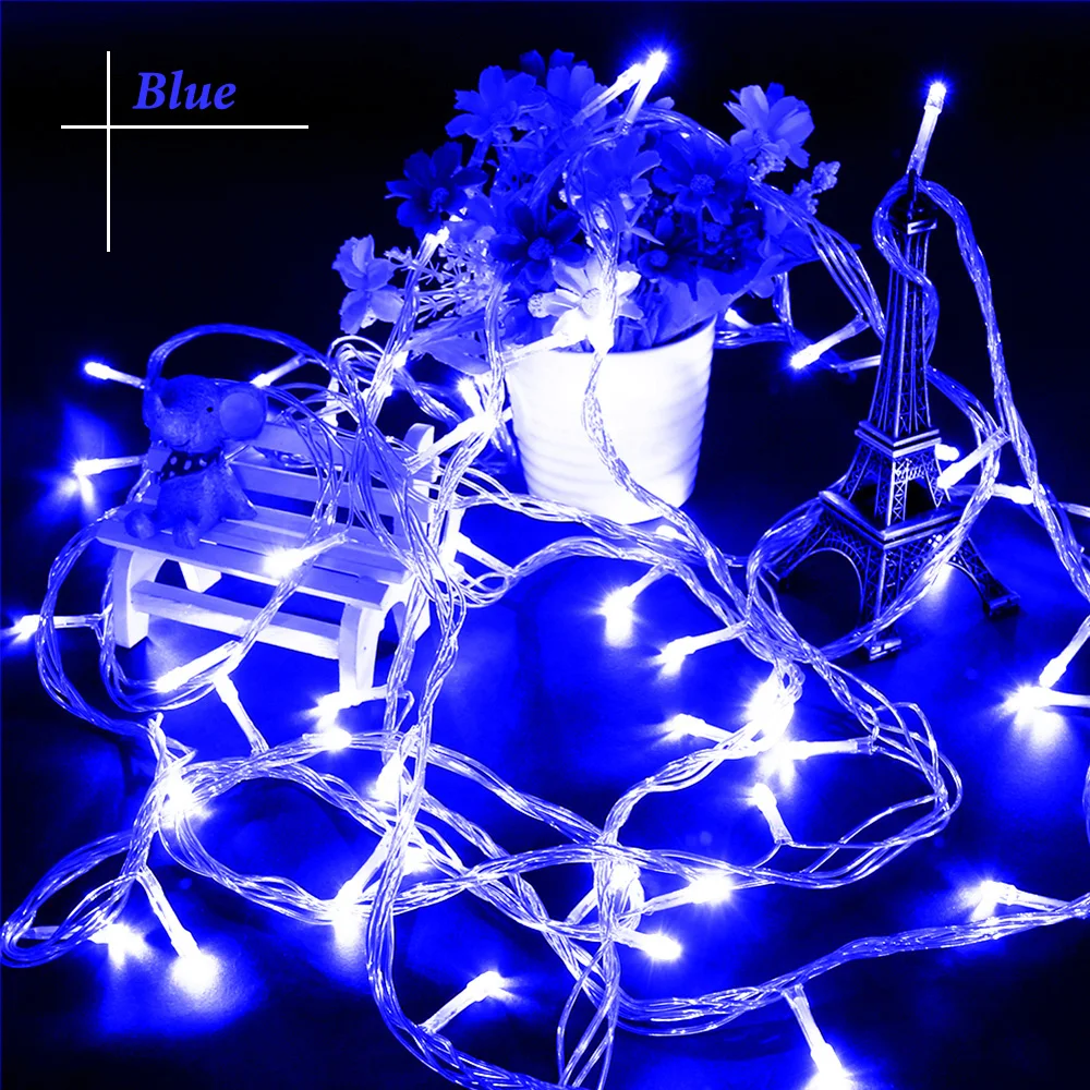 1 piece 50 LED 10 M led String Light indoor outdoor xmas decoration for Holiday Party Wedding led christmas lighting US/EU/AU/UK 1 piece 50 LED 10 M led String Light indoor outdoor xmas decoration for Holiday Party Wedding led christmas lighting US/EU/AU/UK