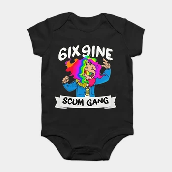 

Baby Onesie Baby Bodysuits kid t shirt New 6IX9INE Cartoon