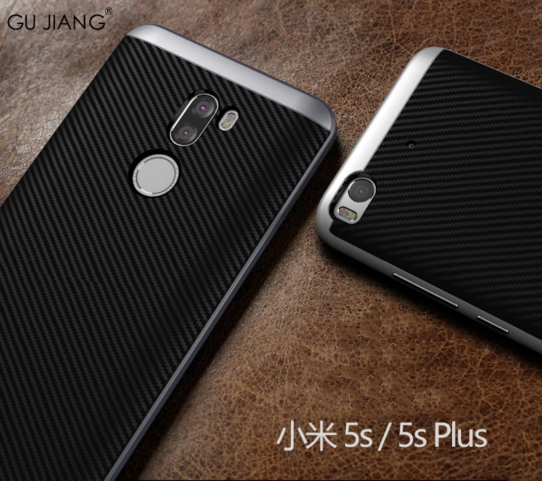 Роскошный силиконовый защитный чехол для телефона бренда GU JIANG Xiaomi 5S (5 15 дюйма)