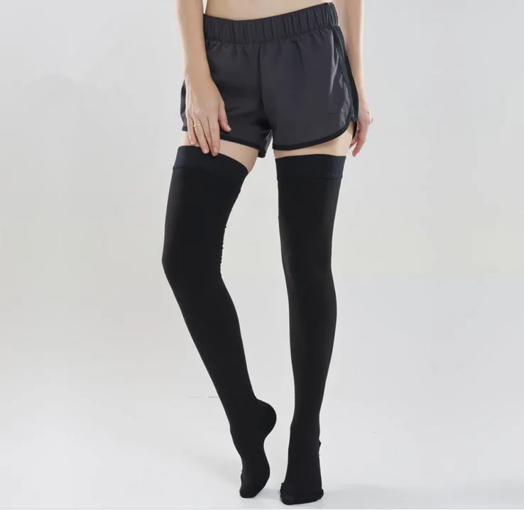 Goede Medische Compressie Sokken Spataderen Sokken 20 30mmHg Elastische Verpleging Sokken Compressie Overknee Sokken