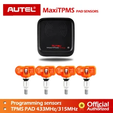 4pcs/lot Autel Tire Pressure replacement OE Mx Sensor 315mhz 433mhz Tyre Pressure Sensor 315 433 programmable universal