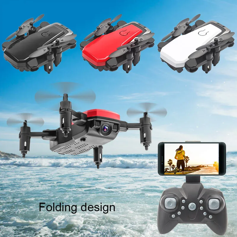 

Quadcopter RC Drone Mini WiFi HD Foldable Real Time Transmission Remote Control M09