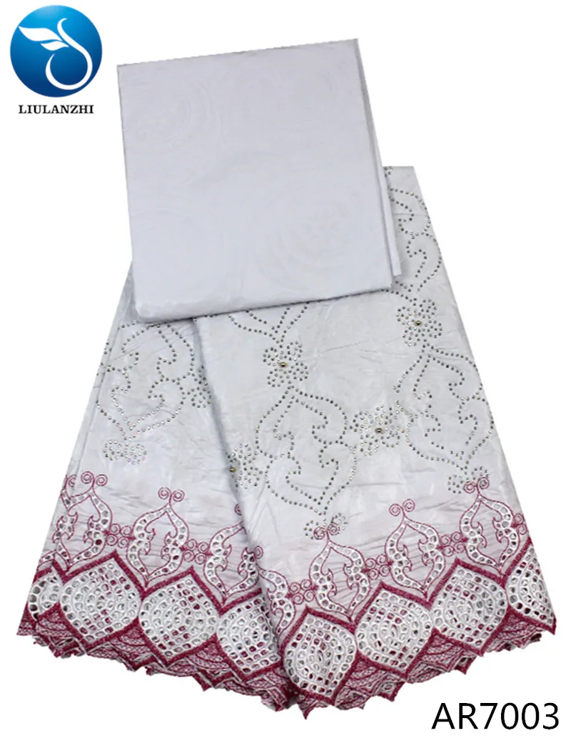 

LIULANZHI African bazin riche gertzern 3yards +2yards rhinestones bazin broderie fabric High quality african lace fabric AR70