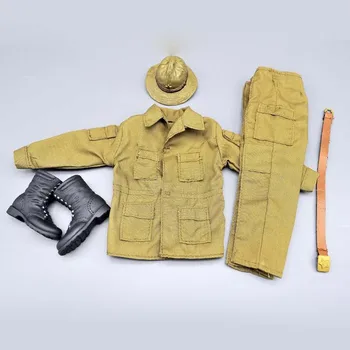 

1/6 Scale Soldier Clothes With Pants Hats Belt Shoes for 12inch action figure Soviet Union War in Afghanistan