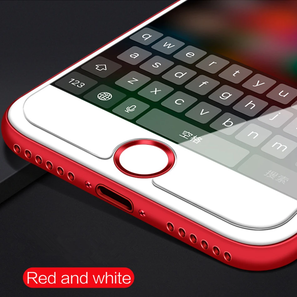 1 шт. наклейка на кнопку Домой для iPhone 8 7 8p 7p 6p 6s plus X разблокировки отпечатком