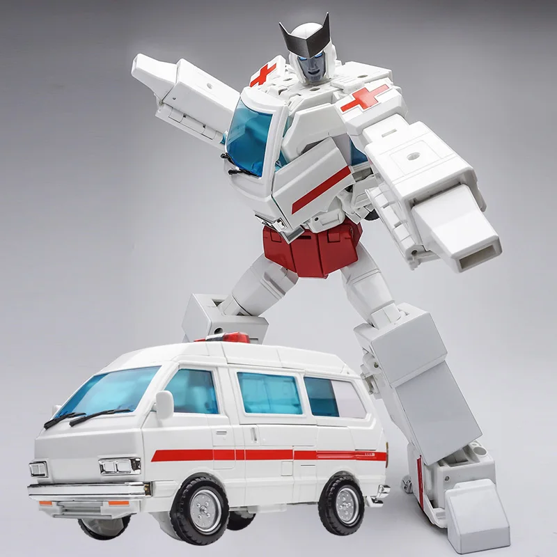 G1 трансформация Ironhide трещотка негабаритный MPP30 игрушка машина скорой помощи whitdrop