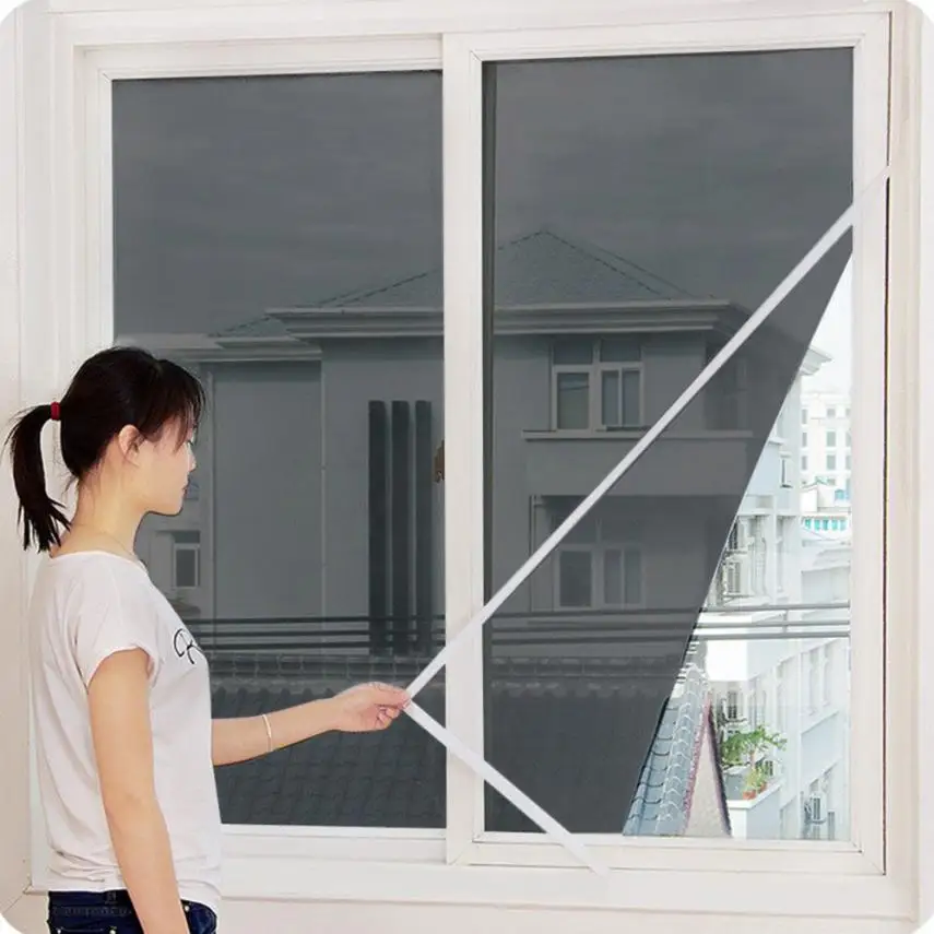 

Indoor Insect Fly Screen Curtain Mesh Bug Mosquito Netting Door Window Mesh Bugs 8.13