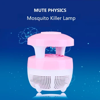 

2018 New LED Electronic Mosquito Killer Lamp Coils Mute USB Blue Pink Safty Repellent Insecticidal Anti Insect Bug Dispeller