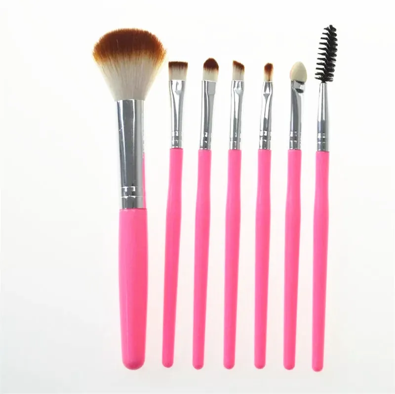 

7Pcs Professional b rushes Set Powder Foundation l ip Make Up b rushes Cosmetics Soft Synthetic maquillaje