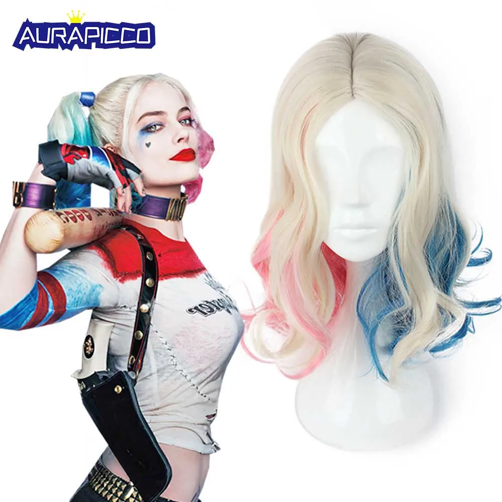 Harley Quinn Accessories Suicide Squad Harleen Quinzel Girls Blue And