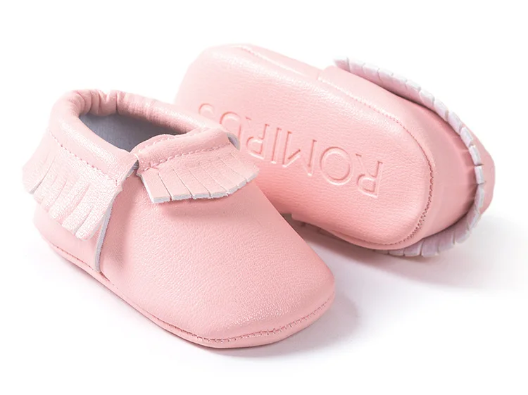 Koovan/детская обувь детские мокасины для детей детская обувь для малышей мальчиков и девочек Firstwalkers кисточкой функция "анти-потеря" для новорожденных, из PU искусственной кожи