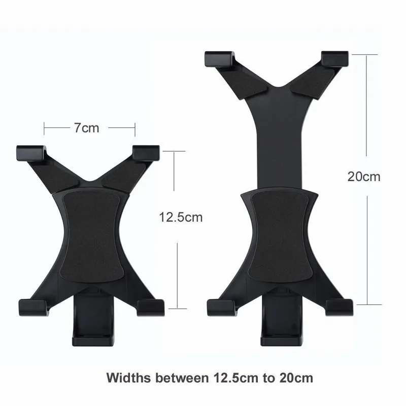 Portefeuille Universal Tablet Tripod Holder Adapter for Apple iPad Air Pro 10.5 9.7 Mini iPhone 7 Plus 8 X 6S Selfie Clamp Mount (3)