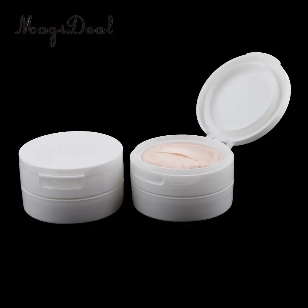 Kesoto 2Pcs 50g Empty Loose Powder Jar Bottle Container/Make Up Sifter Bottles High quanlity