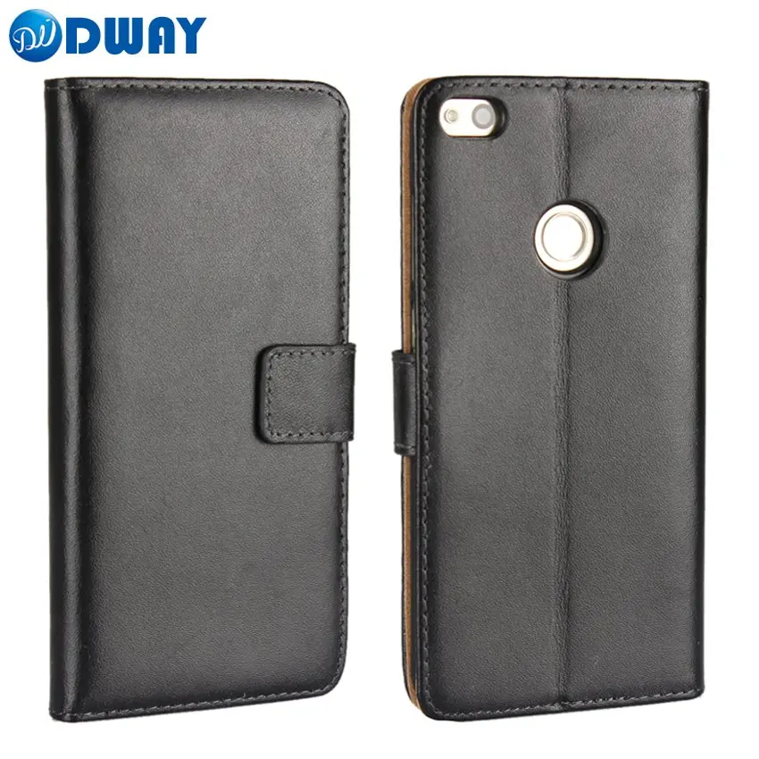 

Genuine Leather Cover Case for Huawei Honor 8 Lite P8 Lite 2017 / P9 Lite 2017 Wallet Flip Book Coque Luxury Capinhas Capa