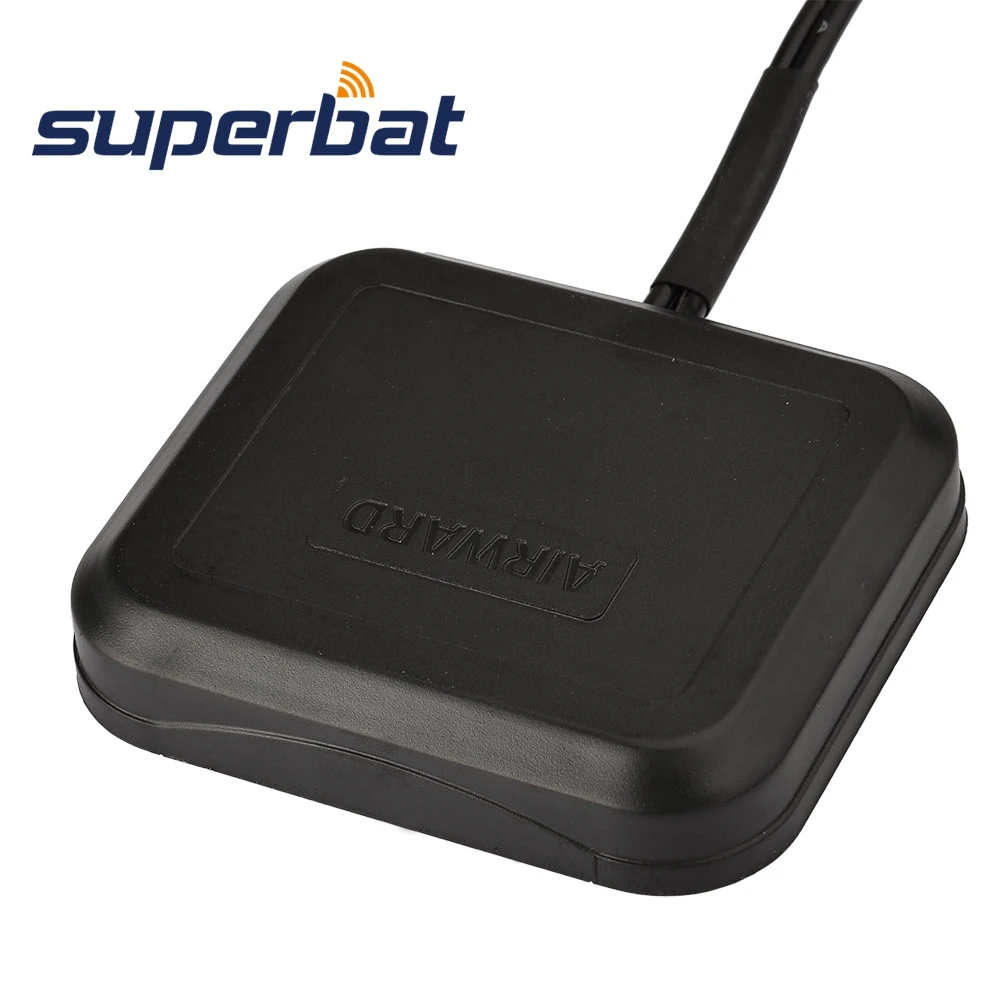 Superbat 4G LTE+GPS Combined Magnetic Mount Vehicle Antenna for GPS BEIDOU Navigation Head Unit Car Telematics Mobile Android