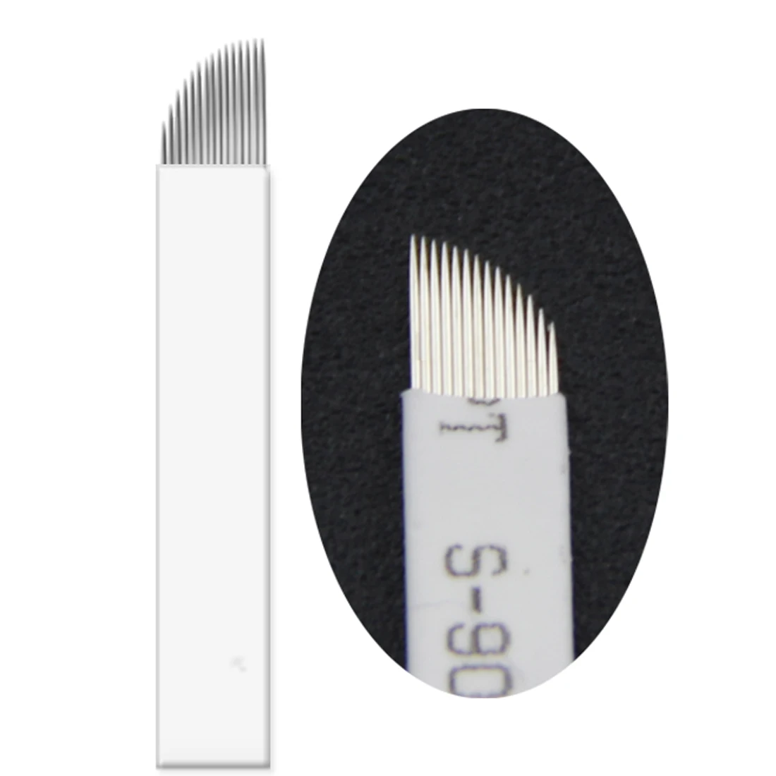 

50 Pcs Microblading Needles 11 pins for Microblading Embroidery Pen Pernement Makeup Eyebrow Tattoo Pen Machine