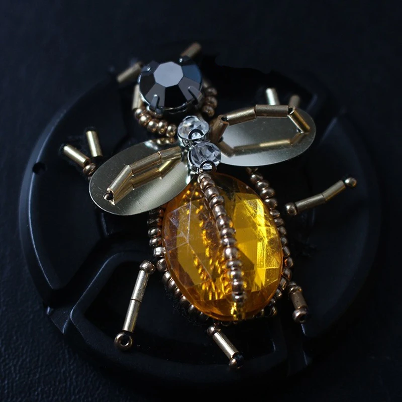 Новинка 2017 нашивка с пчелиными бусинами и стразами для шитья одежды аппликации