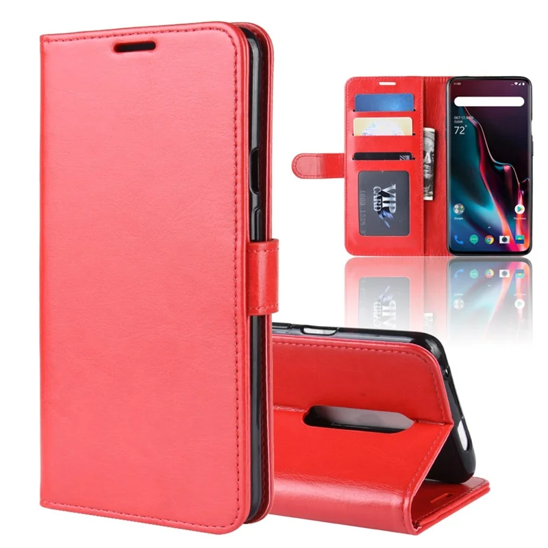 

On For Oneplus 7 pro Case cover 6.67" Flip wallet leather silicone protect pouch bumper Phone On For One plus 7 7pro case cover