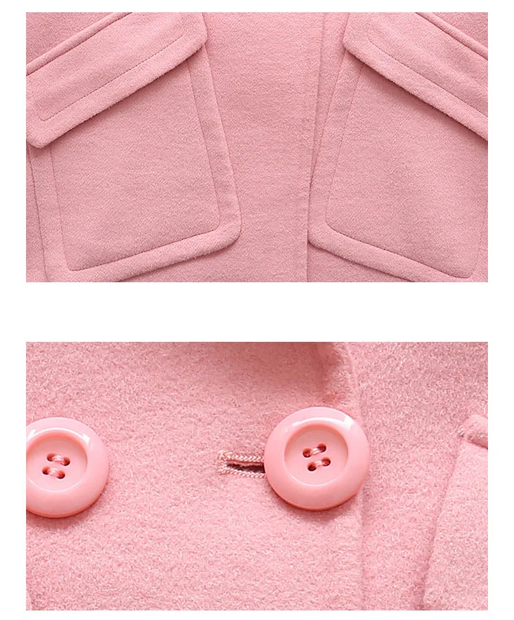 2017 winter girls coat long with pocket thick kids wool jackets big girl outerwear trench coats grey pink red children clothing 5 6 7 8 9 10 11 12 13 14 15 years little teenage big girls  winter coat girl 2017 girl clothes winter 2017 outerw (2)
