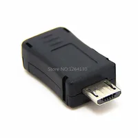 2pcs הרבה מיני משלוח חינם USB נקבה לזכר מיקרו- USB טעינה נתונים עבור טלפון סמסונג סוני Android 2pcs / הרבה (3)