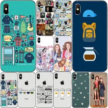 Gilmore Girls A Vida e Curta Falar Rapido Caixa Do Telefone мягкий TPU Tampa Traseira para o iphone 8 7 6 4 Plus 5 X XR XS MAX