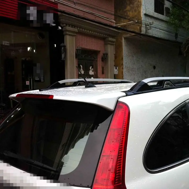

UBUYUWANT ABS Material Rear Car Spoiler For Honda CRV 2007-2010 Primer Color tail wing decoration Roof Spoiler With Light