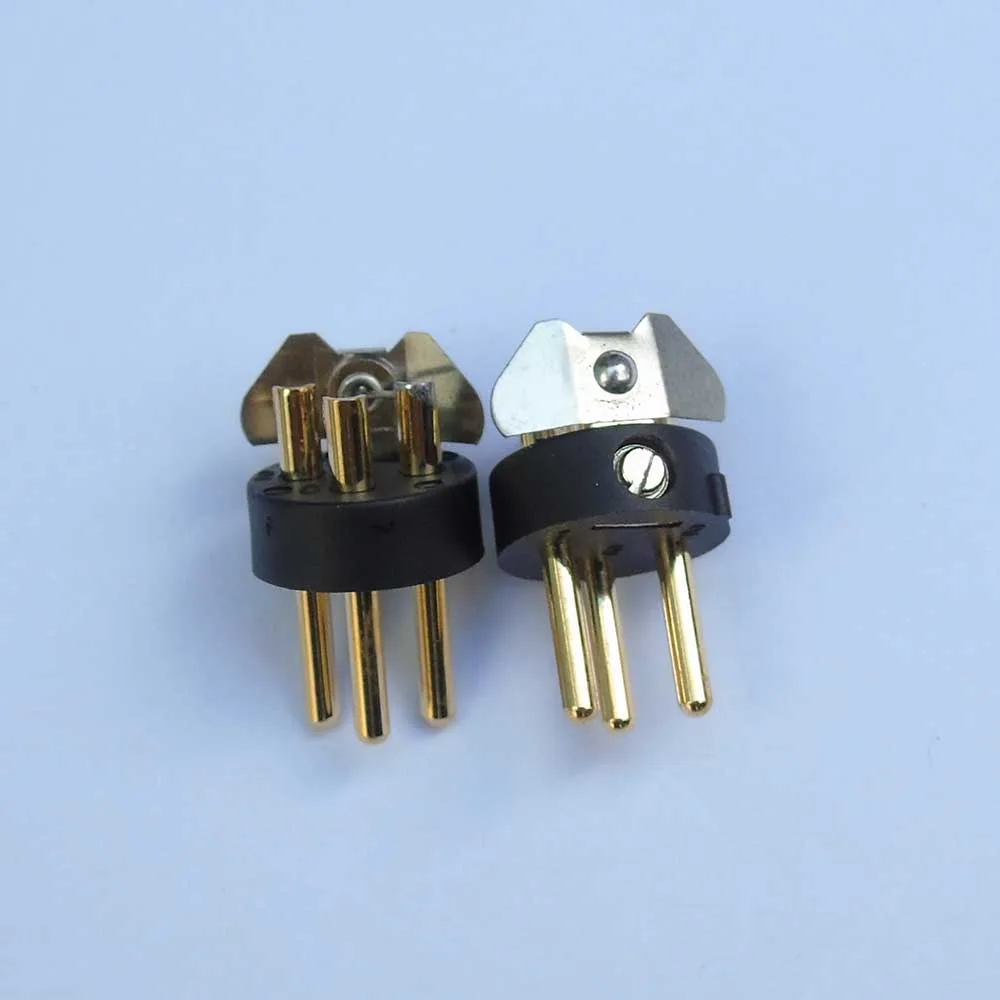 XLR 3 pinos conector com cauda horizontal