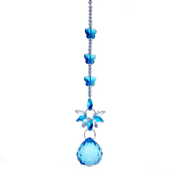 

Crystal Suncatcher Prism DIY Hanging Balls Chandelier Parts Garland Hanging Decoration Suncatcher Ball Chandelier Part Prism