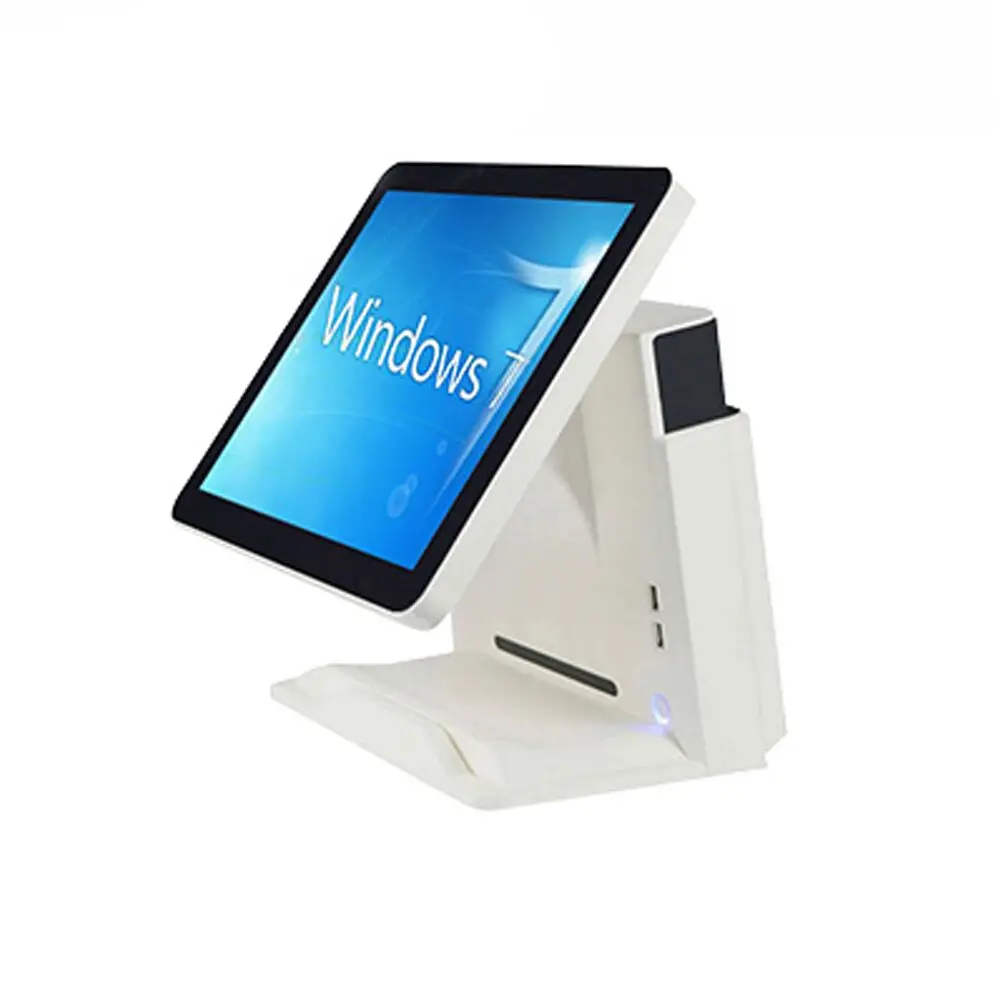 Point of sale all in a pos system touch screen computer POS with printer/scanner/cash drawer point of sale pos machine