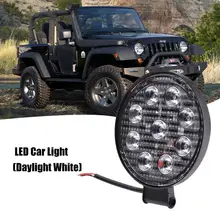 2 шт. Светодиодный прожектор 9 СВЕТОДИОДНЫЙ Автомобильный свет 27 Вт Водонепроницаемый IP65 светодиодный фонарь для работы точечный свет подсветка для автобусов внедорожников 5400LM