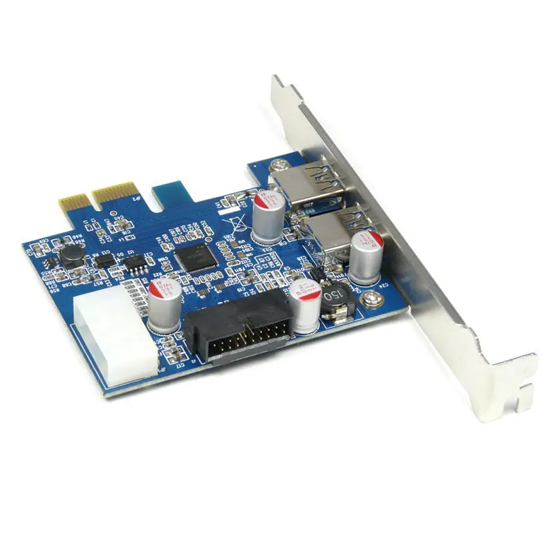 PCI E USB3.0 карта преобразователя Exrepss к USB 3 0 HUB с 19P 20 контактным разъемом +