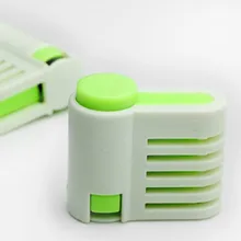 2 шт. форма для выпечки тортов DIY ломтерезка для хлеба нивелир резак пакет 5 слоев регулируемый фиксатор руководство нож для разрезания торта уравнитель Slicer резки фиксатором