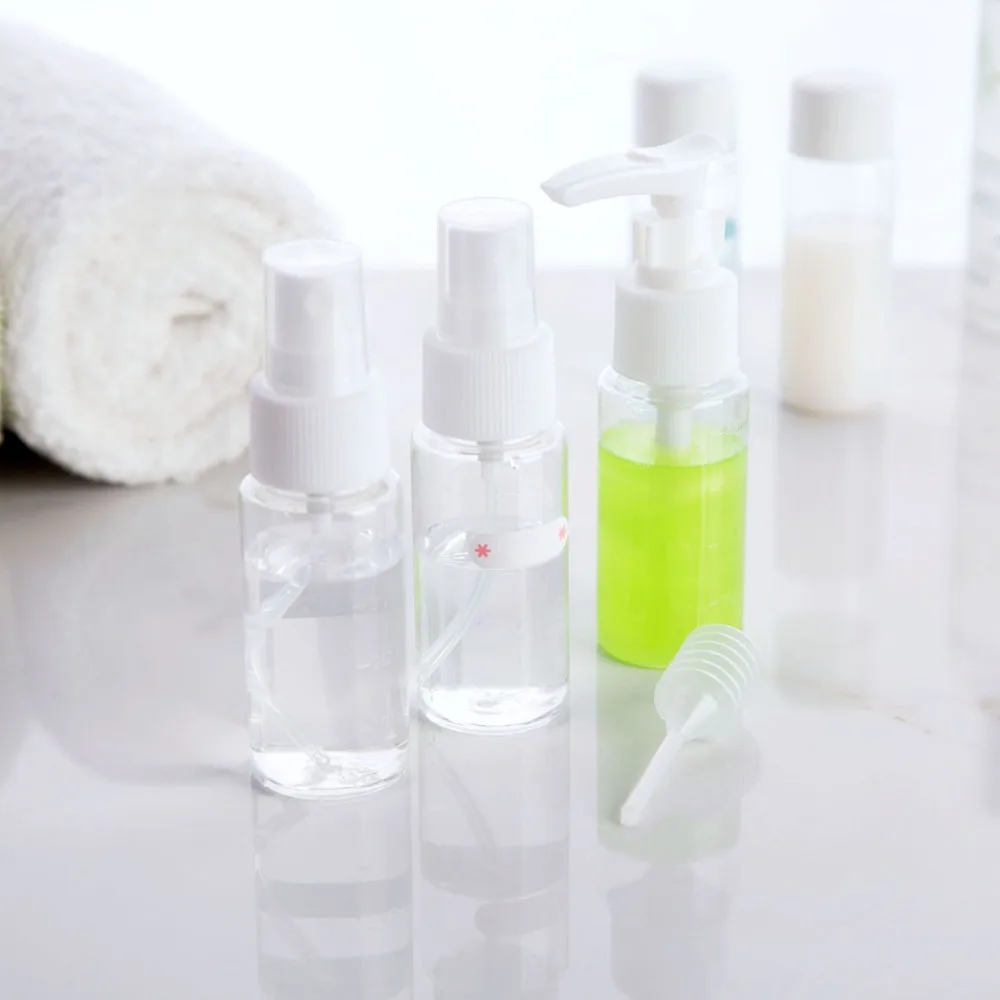 7Pcs Portable Soap Dispenser Pump Set Travel Packing Spray Bottle Container For Shampoo Cosmetic Cream Lotion Pot Jar 7Pcs Portable Soap Dispenser Pump Set Travel Packing Spray Bottle Container For Shampoo Cosmetic Cream Lotion Pot Jar