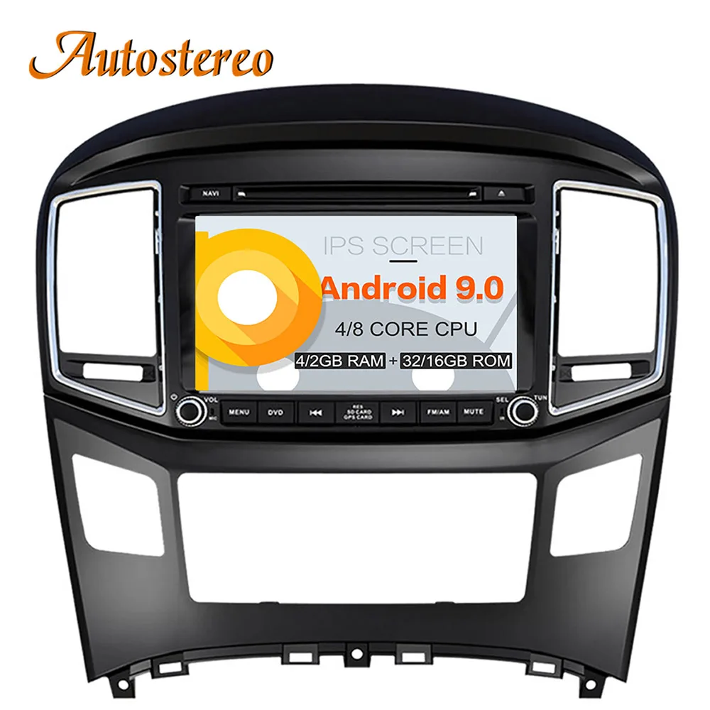 Perfect Android 9 Car CD DVD player GPS navigation For Hyundai H1 Grand Royale I800 2016+ multimedia Headunit radio tape recorder stereo 0