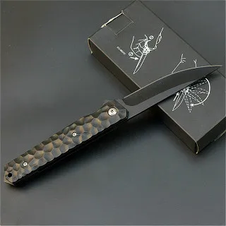 PEGASI японский самурайский складной нож Быстрый открытый черный и серебряный джунгли складной нож Путешествия складной нож тактический нож - Цвет: heijiang