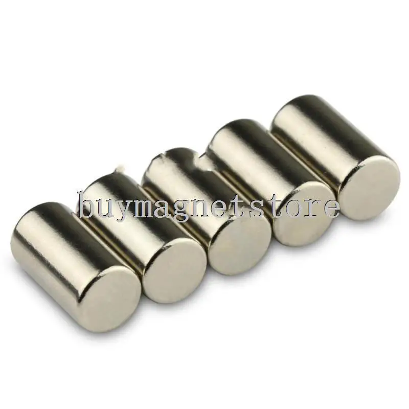 50 x Strong Small Round Cylinder 8 x 15 mm Rare Earth Neo