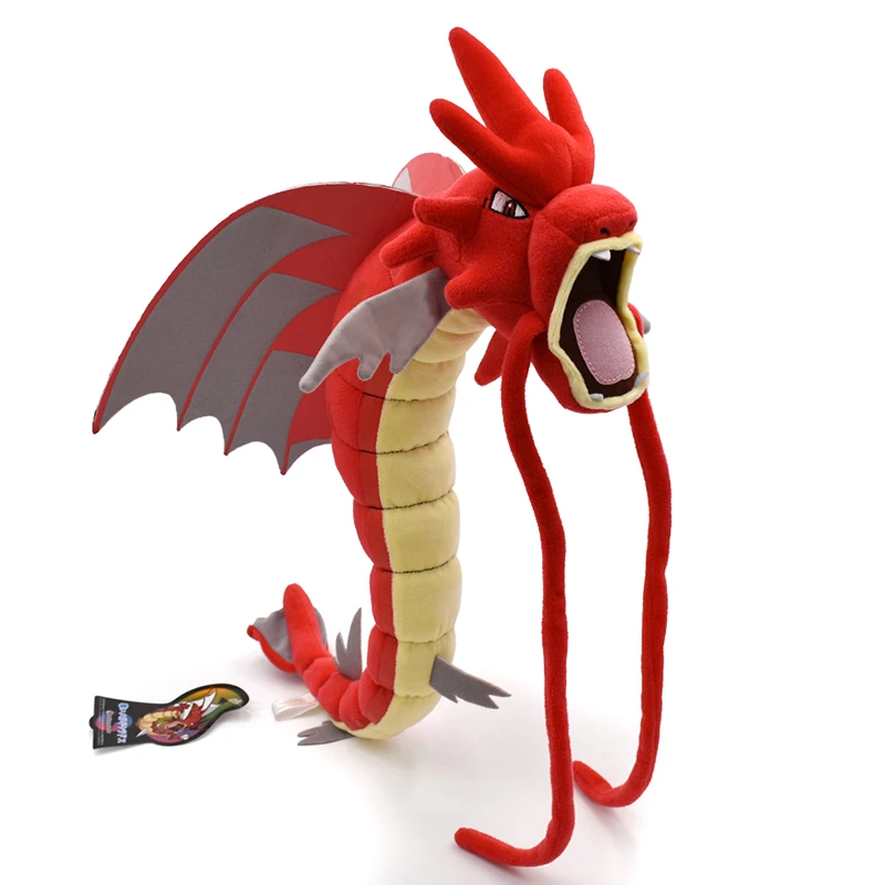 plush red dragon