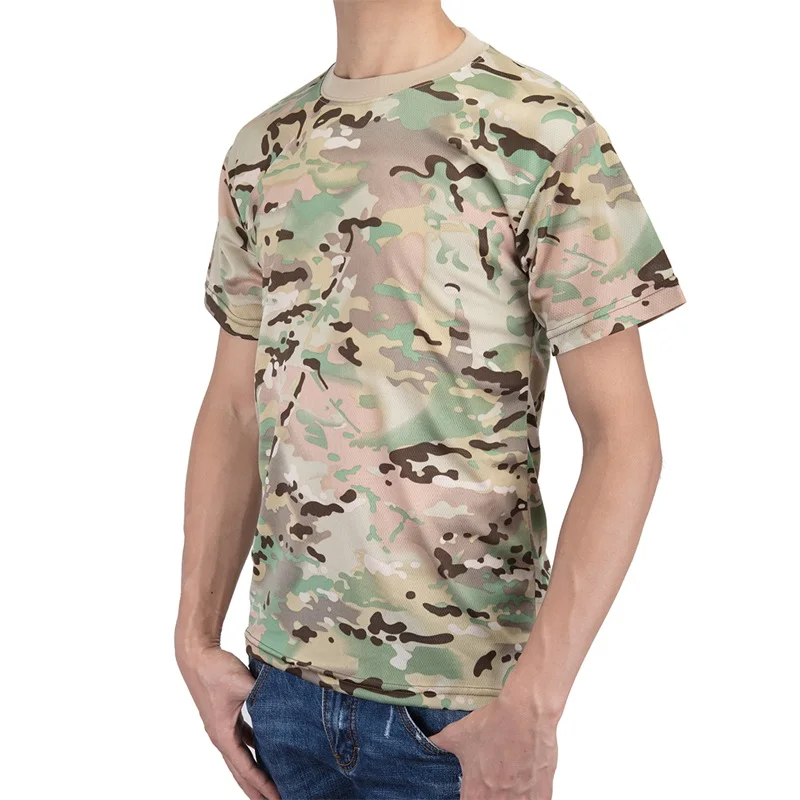 

Camo-Camouflage Sport T Shirts 3 colors O neck Men Fitness Shirt Man T-shirts Workout Army Style Hiking T-shirt Plus Size M-3XL