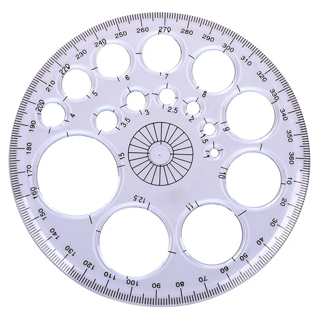 aliexpress com buy 1pcs 360 degree protractor circle modern master